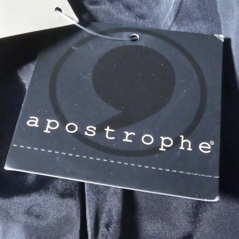 leather skirt Textured Apostrophè black 12 - Picture 8 of 9